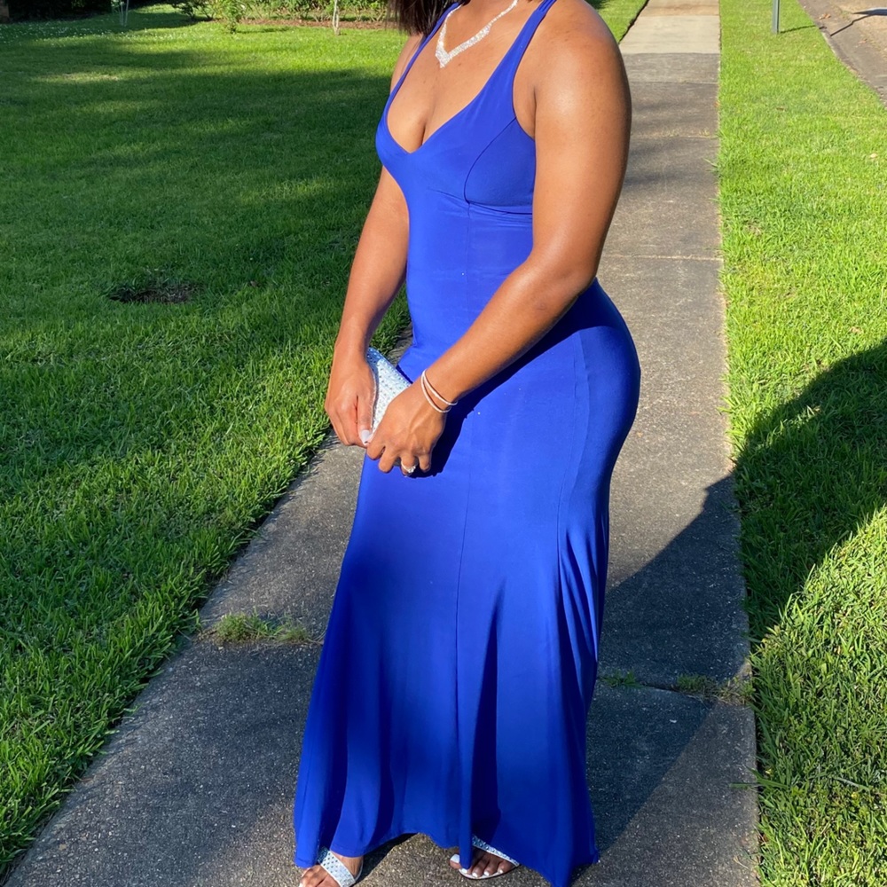Royal Blue Dress